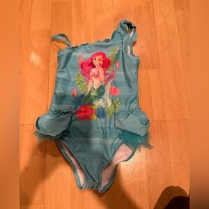Ariel Themed Blue Swimsuit